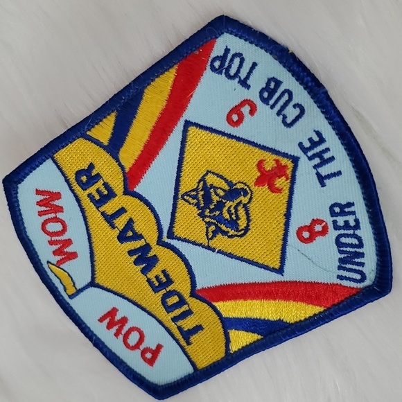 Boy Scouts of America Pow Wow Tidewater 89 Cub Scouts Iron On Patch Embroidered - Picture 3 of 7
